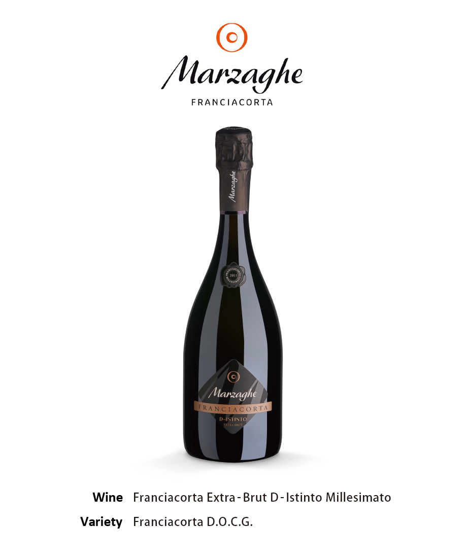 Franciacorta Extra-Brut D-Istinto Millesimatoフランチャコルタエキストラ ブルット D-イスティント  ミレッジマート2011/白スパークリングワイン