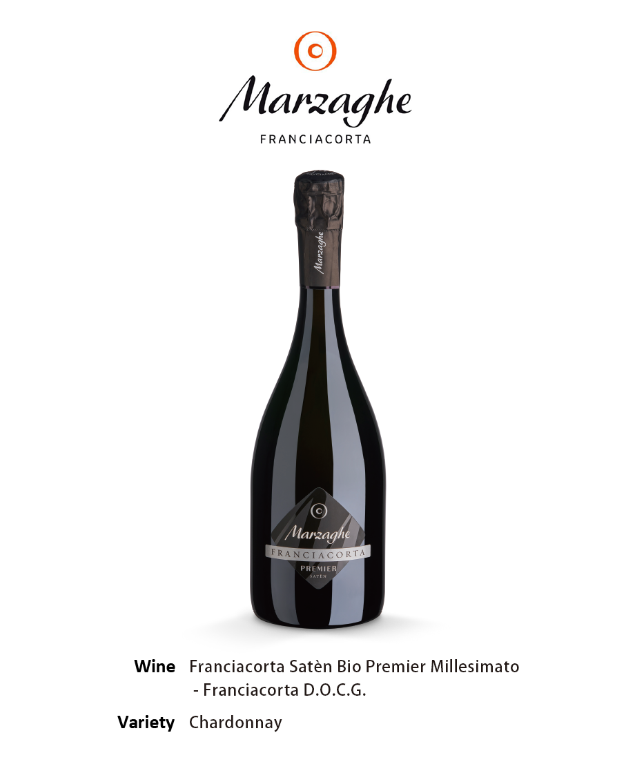 Franciacorta Satèn Bio Premier Millesimatoフランチャコルタ サテン ビオ プレミア ミレッジマート2017/白スパークリングワイン